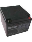 12 volt 26 amp maintainence free sealed lead acid battery