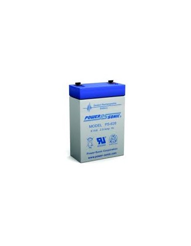 Mb5338 alexander replacement sla battery 6v 2.8 ah