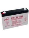 Bc670 battery center replacement sla battery 6v 7.2 ah