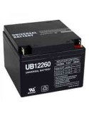 Gh12260 csb battery of america replacement sla battery 12v 26 ah