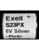 Exell s23px 4nr42 epx23 v23px 4lr42 px23 6v silver oxide battery