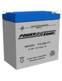 Gs026r3 national power corporation replacement sla battery 6v 9