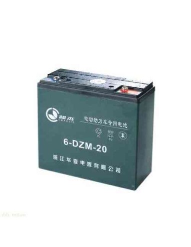2 x 6-dzm-20 12 volt 22 a/h deep cycle lawnmower battery (agm)