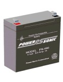 Powersonic ps-490 4v 9ah sealed lead acid battery