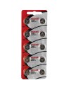 10 x lr43 maxell coin type alkaline battery (1 pack contains 10 batteries)