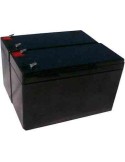 2 x 12v 7 a/h replacement sealed lead acid battery