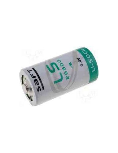 Lithium battery saft ls 26500, c-size 3.6 volts