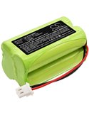 4.8V, 1500mAh, Ni-MH Battery fits Commpact, Secuself Control Panel, 7.2Wh