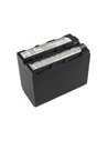 Amplifier 7.4V, 6600mAh, Li-ion Battery fits Sound Devices, 633 Mixer, Pix 240i, 48.84Wh