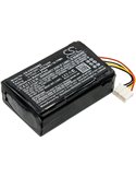 3.7V, 3450mAh, Li-ion Battery fits C-one, E-id, Xgk-c-one-e-id, 12.765Wh