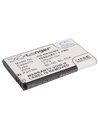 Barcode Scanner 3.7V, 1000mAh, Li-ion Battery fits Soundmaster, Tr150ws, 3.7Wh
