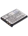 Barcode Scanner 3.7V, 660mAh, Li-ion Battery fits Medion, Life P86121, Life P86123, 2.442Wh