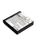 3.7V, 1230mAh, Li-ion Battery fits Rollei, Movieline Sd50, 4.551Wh