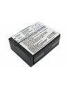 3.7V, 1180mAh, Li-ion Battery fits Gopro, Hd Hero3 Black Edition, Hd Hero3 White Edition, 4.366Wh