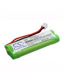 2.4V, 500mAh, Ni-MH Battery fits Medion, Life S63062, Life S63065 Etc, 1.2Wh