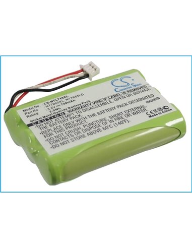 3.6V, 700mAh, Ni-MH Battery fits Kir, 200903, 3020, 2.52Wh