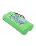 2.4V, 600mAh, Ni-MH Battery fits Synergy, 2000, 2010, 1.44Wh