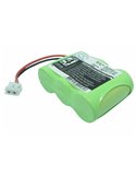 3.6V, 600mAh, Ni-MH Battery fits Saft, Stb122, 2.16Wh