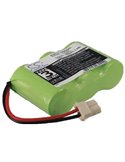 3.6V, 600mAh, Ni-MH Battery fits Gp, 30aaam3bml, 50aak3bml, 2.16Wh