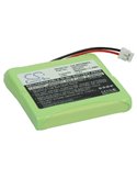 2.4V, 600mAh, Ni-MH Battery fits Detewe, Style 250, 1.44Wh
