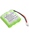 3.6V, 300mAh, Ni-MH Battery fits Cable & Wireless, Cwd2000, Cwd3000, 1.08Wh