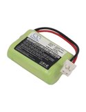 2.4V, 400mAh, Ni-MH Battery fits Audioline, Dect 7500, Dect 7500 Micro, 0.96Wh