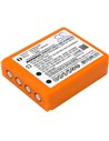 Orange, 3.6V, 2000mAh, Ni-MH Battery fits Hbc, Radiomatic Keynote, Radiomatic Linus 4, 7.2Wh