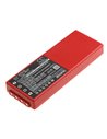 Red, 6.0V, 2000mAh, Ni-MH Battery fits Hbc, Ba14061, Fub06 Eex, 12Wh