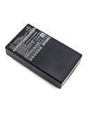 Black, 7.2V, 2000mAh, Ni-MH Battery fits Itowa, Boggy, Combi Caja Spohn, 14.4Wh