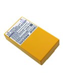 Yellow, 7.2V, 2000mAh, Ni-MH Battery fits Itowa, Boggy, Combi Caja Spohn, 14.4Wh