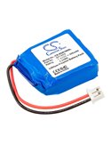 7.4V, 300mAh, Li-Polymer Battery fits Dogtra, 1900s Receiver, 1902s Receiver, 2.22Wh