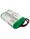 4.8V, 150mAh, Ni-MH Battery fits Kinetic, Mh120aaal4gc, 0.72Wh