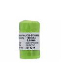 6.0V, 160mAh, Silver Oxide Battery fits Perimeter, 11131, Comfort Contact Fence Collar, 0.96Wh