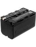 Dvd Player 7.4V, 4400mAh, Li-ion Battery fits Feelworld, Monitor, 32.56Wh