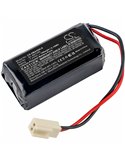 7.4V, 700mAh, Li-Polymer Battery fits Hochiki, Exit Signs, Firescape Luminaires, 5.18Wh