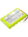 7.2V, 2000mAh, Ni-MH Battery fits Tpi, 440, 440 1mhz Single Channel Oscill, 14.4Wh
