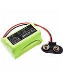 6.0V, 700mAh, Ni-MH Battery fits Sat-kabel, Irm 5, Irm 7, 4.2Wh