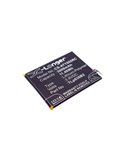 3.8V, 3000mAh, Li-Polymer Battery fits Alcatel, One Touch Link Y855, 11.4Wh