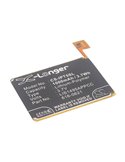 3.7V, 1000mAh, Li-Polymer Battery fits Apple, Ipod Touch 5, Ipod Touch 5th Generation, 3.7Wh