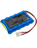 7.2V, 2000mAh, Ni-MH Battery fits Care Vision, Om-100, 14.4Wh
