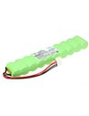 12.0V, 2800mAh, Ni-MH Battery fits Hellige, Marquette Eagle 4000, 33.6Wh