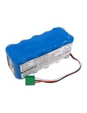 12.0V, 2000mAh, Ni-MH Battery fits Hellige, Marquette Md 2000, Monitor Dash 2000, 24Wh