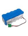 12.0V, 2000mAh, Ni-MH Battery fits Hellige, Marquette Md 2000, Monitor Dash 2000, 24Wh