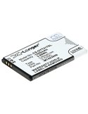 3.7V, 1050mAh, Li-ion Battery fits Olympia, 2179, Touch, 3.885Wh