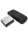 Black, 3.7V, 2680mAh, Li-ion Battery fits T-mobile, G1 Touch, Mytouch 3g, 9.916Wh