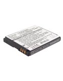 3.7V, 650mAh, Li-ion Battery fits T-mobile, Vairy Touch, 2.405Wh