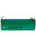 A 2700 mah nimh battery with tabs