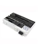 White, 11.1V, 4400mAh, Li-ion Battery fits Fujitsu, Amilo Pi3450, Amilo Pi3525, 48.84Wh