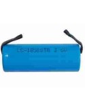 3.6 volt 4/3 a 1400 mah li-ion 18500 rechargeable battery with