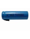 Pack of 20 Pieces 3.6 volt 4/5 aa 650 mah li-ion 14430 rechargeable battery withtabs